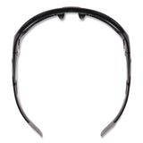 ergodyne® Skullerz BALDR Safety Glasses, Black Nylon Impact Frame, Anti-Fog Clear Polycarbonate Lens (EGO57003) Each