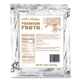Coffee Shoppe Premium Froth Topping, 1 lb Bag, 12/Carton (CPH40541) Each