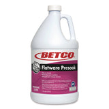 Betco Flatware Presoak, Characteristic Scent, 1 gal Bottle, 4/Carton (BET25990400) Case of 4