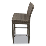 JMC Furniture Gama Series Barstools, Supports Up to 300 lb, 31.25" Seat Height, Ivory Seat, Ivory Back, Ivory Base (JMCGAMBSIVY) Each