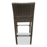 JMC Furniture Gama Series Barstools, Supports Up to 300 lb, 31.25" Seat Height, Ivory Seat, Ivory Back, Ivory Base (JMCGAMBSIVY) Each