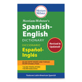 Merriam Webster Spanish-English Dictionary, Paperback, 928 Pages (MER2987) Each