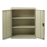 Alera® Economy Assembled Storage Cabinets, 3 Shelves, 36" x 18" x 42", Putty (ALEHCM4218PY) Each