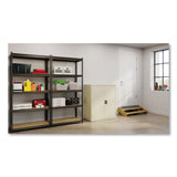 Alera® Economy Assembled Storage Cabinets, 3 Shelves, 36" x 18" x 42", Putty (ALEHCM4218PY) Each
