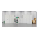 Alera® Economy Assembled Storage Cabinets, 3 Shelves, 36" x 18" x 42", Light Gray (ALEHCM4218LG) Each