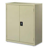 Alera® Economy Assembled Storage Cabinets, 3 Shelves, 36" x 18" x 42", Putty (ALEHCM4218PY) Each
