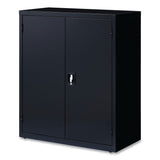 Alera® Economy Assembled Storage Cabinets, 3 Shelves, 36" x 18" x 42", Black (ALEHCM4218BK) Each