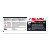 Betco Factory Formula HP Cleaner Degreaser, 1 gal Bottle, 4/Carton (BET1930400) Case of 4