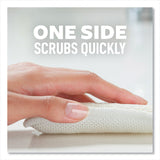 Scotch Brite Greener Clean Dual Action Scrub and Wipe, 2.8 x 4.7, 0.7" Thick, White, 2/Pack (MMM927732SW) Pack of 2