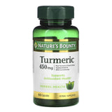 Nature's Bounty® Herbal Supplement Turmeric 450 mg Strength Capsule 60 per Bottle (1231650_BT) 1/BT