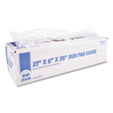 AmerCareRoyal Bun Pan Bag, 0.9 mil, 6" x 21" x 35", Clear, 200/Carton (RPPBPB2135) Case of 200