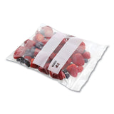 AmerCareRoyal Zipper Bags, 1.73 mil, 7" x 7.99", Clear, 500/Carton (RPPZBQ78) Case of 500