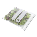AmerCareRoyal Zipper Bags, 1.73 mil, 10.5" x 10.98", Clear, 250/Carton (RPPZBG1011) Case of 250