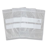 AmerCareRoyal Zipper Bags, 1.73 mil, 7" x 7.99", Clear, 500/Carton (RPPZBQ78) Case of 500