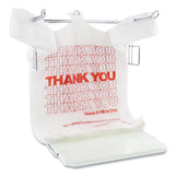 AmerCareRoyal Thank You Bags, 13" x 23" x 23", Red/White, 1,000/Carton (RPPRPTYB6FS) Case of 1000