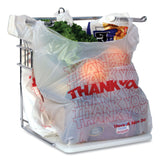 AmerCareRoyal Thank You Bags, 13" x 23" x 23", Red/White, 1,000/Carton (RPPRPTYB6FS) Case of 1000