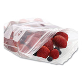 AmerCareRoyal Zipper Bags, 1.73 mil, 7" x 7.99", Clear, 500/Carton (RPPZBQ78) Case of 500