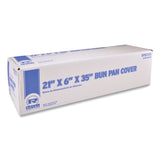 AmerCareRoyal Bun Pan Bag, 0.9 mil, 6" x 21" x 35", Clear, 200/Carton (RPPBPB2135) Case of 200