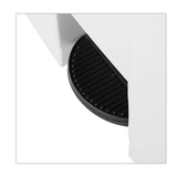Rubbermaid® Commercial Legacy Step-On Receptacle, 23 gal, Plastic, White (RCPFG614600WHT) Each