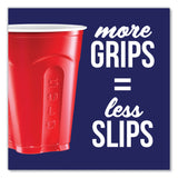 Solo Squared Plastic Party Cups, 18 oz, Red, 240/Carton (SCCSQ182020004) Case of 240