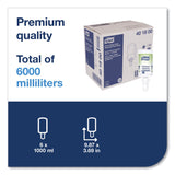 Tork Clarity Hand Soap, Unscented, 1 L Refill, Clear, 6/Carton (TRK401800) Case of 6