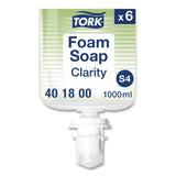 Tork Clarity Hand Soap, Unscented, 1 L Refill, Clear, 6/Carton (TRK401800) Case of 6