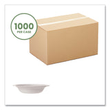 Vegware Molded Fiber Tableware, Bowl, 12 oz, White, 1,000/Carton (VEGWHBRG12B) Case of 1000