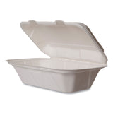 Vegware Nourish Molded Fiber Takeout Containers, 5 x 9 x 2, White, Sugarcane, 250/Carton (VEGWHHOAGIE) Case of 250