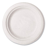 Vegware Molded Fiber Tableware, Plate, 6" Diameter, White, 1,000/Carton (VEGWHBRG06) Case of 1000