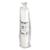 Fabri-Kal Portion Cup Lids, Fits 1 oz Squat Portion Cups, Clear, 125/Sleeve, 20 Sleeves/Carton (FABL100PCS) Case of 2500