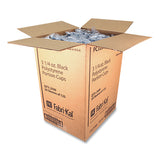 Fabri-Kal Portion Cups, 3.25 oz, Black, 125/Sleeve, 20 Sleeves/Carton (FABPC325B) Case of 20