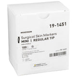 McKesson Skin Marker Prep-Resistant Gentian Violet Ink NonSterile Mini Regular Tip (1042455_BX) 100/BX