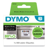 DYMO® Days of the Week Barcode Labels for LabelWriter Label Printers, 2.75 x 2.12, Black/White, 400 Labels/Roll (DYM2187329) Each