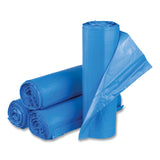 Inteplast Group High-Density Commercial Can Liners, 60 gal, 18 mic, 40" x 48", Blue, 200/Carton (IBSBRS404818BL) Case of 200