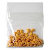 AmerCareRoyal Flip Top Bag, 7" x 7", Clear, 2,000/Carton (RPPFTS77) Case of 2000