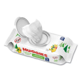 Huggies® Natural Care Sensitive Baby Wipes, 1-Ply, 3.88 x 6.6, Unscented, White, 56/Pack, 8 Packs/Carton (KCM31803) Case of 8