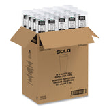 SOLO Compostable Paper Hot Cups, ProPlanet Seal, 16 oz, White/Green, 1,000/Carton (SCC316PLAPLANET) Case of 1000