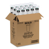 SOLO Compostable Paper Hot Cups, ProPlanet Seal, 20 oz, White/Green, 600/Carton (SCC420PLAPLANET) Case of 600