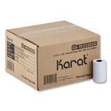 Karat Thermal Paper Rolls, 2.25" x 50 ft, White, 50/Carton (KRTGSTR225050) Case of 50