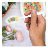 Solo Inc. Impress Heavyweight Full-Length Polystyrene Cutlery, Teaspoon, White, 100/Box (SCCHSWTX0007BX) Box of 100