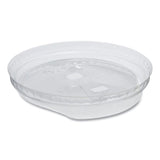 Karat PET Lids, Strawless Sipper, Fits 12 oz to 24 oz Cold Cups, Clear, 1,000/Carton (KRTCKC626TSSH) Case of 1000