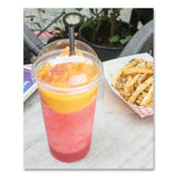 Karat PET Lids, Dome Lid, Fits 32 oz Cold Cups, Clear, 500/Carton (KRTCKDL107) Case of 500