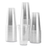 Karat PET Plastic Cups, 24 oz, Clear, 600/Carton (KRTCKC24) Case of 600