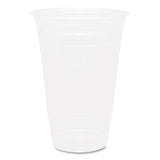 Karat PET Plastic Cups, 20 oz, Clear, 1,000/Carton (KRTCKC20) Case of 1000