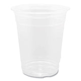 Karat PET Plastic Cups, 92 mm Rim Diameter, 12 oz, Clear, 1,000/Carton (KRTCKC12S) Case of 1000