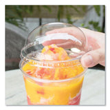 Karat PET Lids, Dome Lid, Fits 32 oz Cold Cups, Clear, 500/Carton (KRTCKDL107) Case of 500