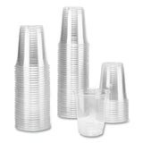 Karat PET Plastic Cups, 92 mm Rim Diameter, 12 oz, Clear, 1,000/Carton (KRTCKC12S) Case of 1000