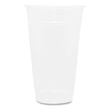 Karat PET Plastic Cups, 24 oz, Clear, 600/Carton (KRTCKC24) Case of 600