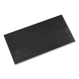 Crown Tuff-Spun Foot Lover Diamond Surface Mat, Rectangular, 36 x 60, Black (CWNFL3660KD) Each
