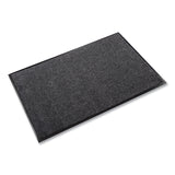 Crown EcoStep Wiper Mat, Rectangular, 36 x 48, Charcoal (CWNET0034CH) Each